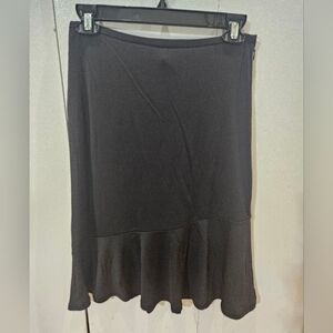 Ann Taylor Black A-Line Skirt